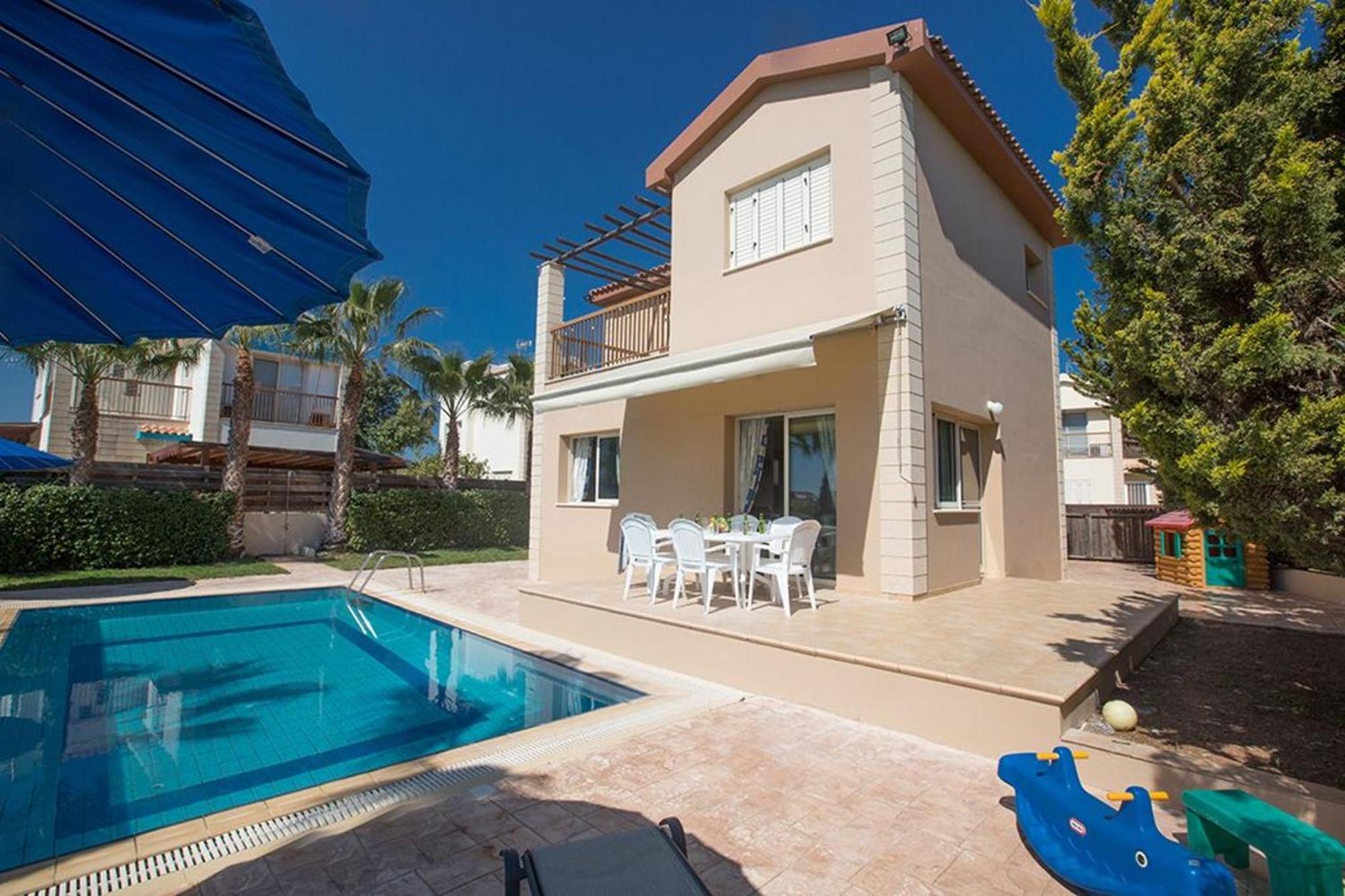 Aspro Enas - Stunning 3 Bedroom Ayia Thekla With Private Pool And Sea Views Villa