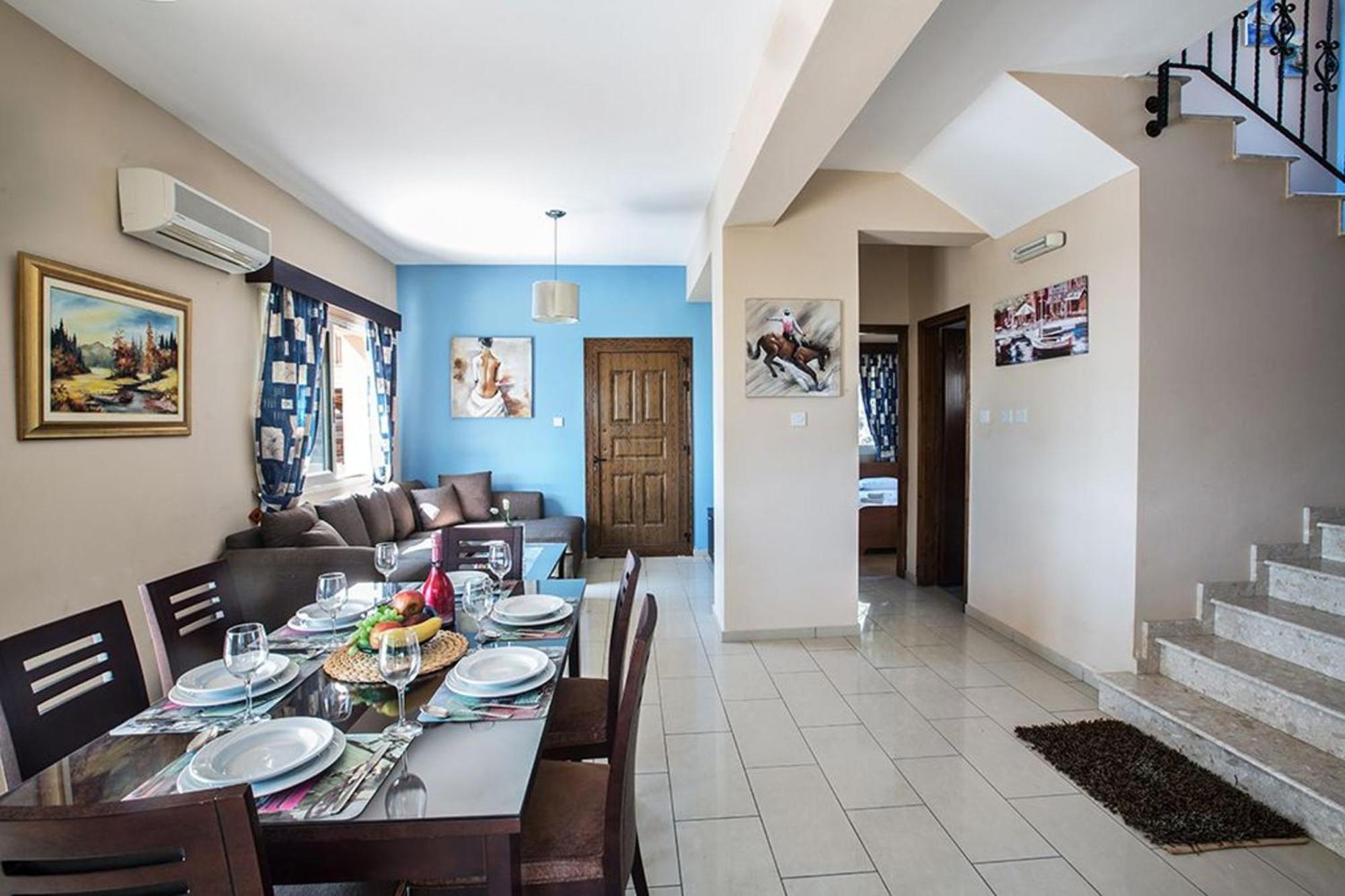 Aspro Enas - Stunning 3 Bedroom Ayia Thekla With Private Pool And Sea Views Agia Napa
